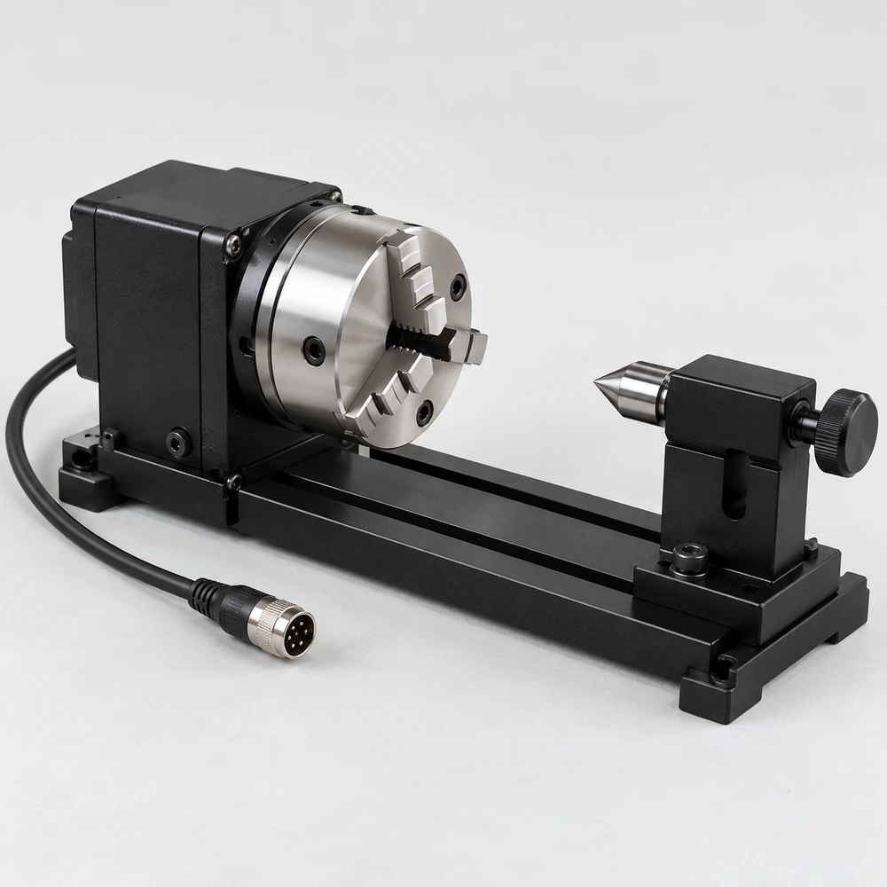 Chuck rotary attachment